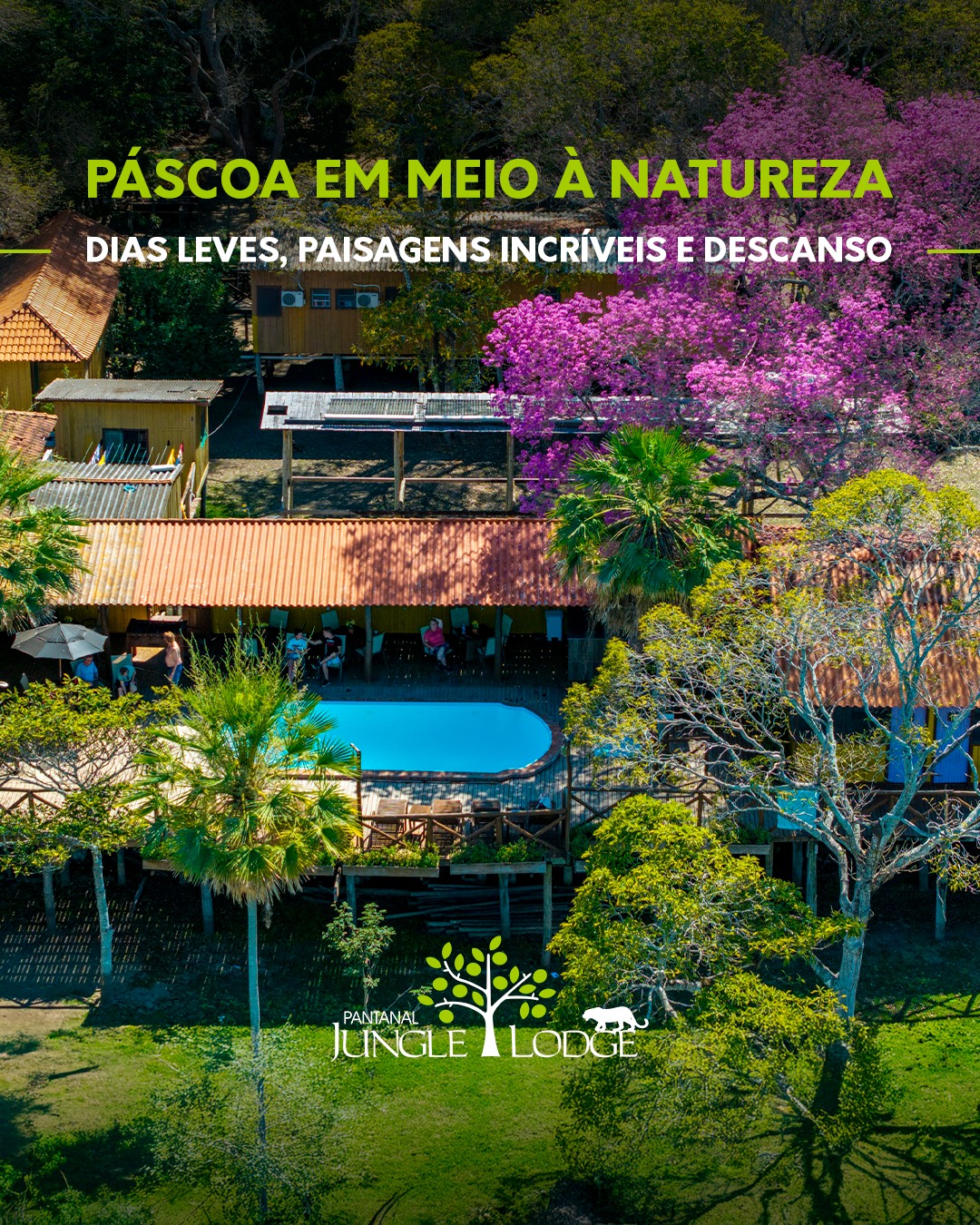 Páscoa 2026 no Pantanal Jungle Lodge